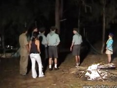 Czech Camp Counselor Makes His Dream Come True When He Hides Behind A Tree With Cute Hotty Katia Kuller And Gets A Oral-job From Her Teeen Oral-job Sex
